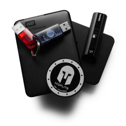 Hoplite Key Manager - Safer than a cloud solution, Stronger than an encryption tool!